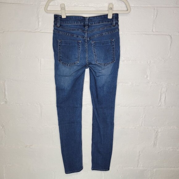 Free People Women's Size 26 Jeans Skinny Ankle - Picture 2 of 4